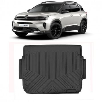 Rizline Citroen C5 Aircross Üst Konum 2023 Sonrası Siyah 3D Bagaj Havuzu