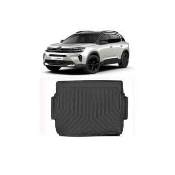 Rizline Citroen C5 Aircross Üst Konum 2023 Sonrası Siyah 3D Bagaj Havuzu