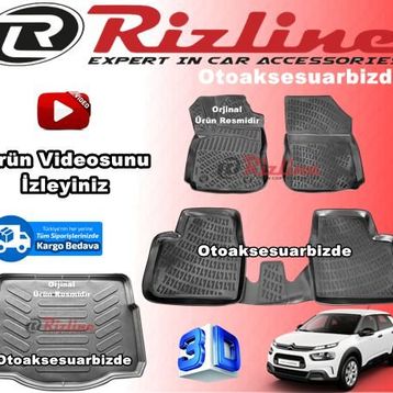 Rizline Citroen Cactus 3D Bagaj Havuzu