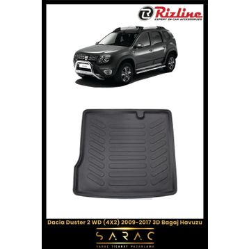 Rizline Dacia Duster 2 WD 4x2 2009-2017 3D Bagaj Havuzu