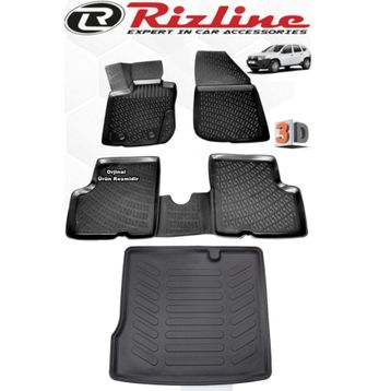 Rizline Dacia Duster 2WD 3D Havuzlu Paspas
