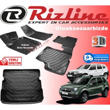 Rizline Dacia Duster 4x4 3D Bagaj Havuzu