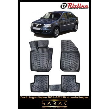 Rizline Dacia Logan 2011 Sedan Siyah Havuzlu Paspas