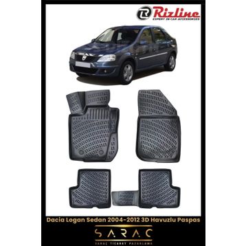 Rizline Dacia Logan 2011 Sedan Siyah Havuzlu Paspas