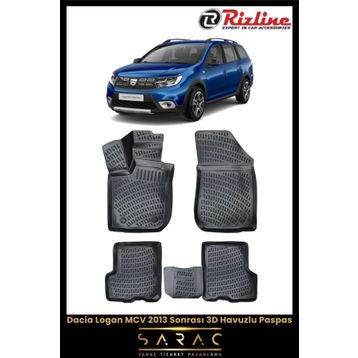 Rizline Dacia Logan 2020 3D Havuzlu Paspas