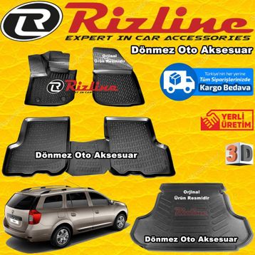 Rizline Dacia Logan MCV 3D Bagaj Havuzu