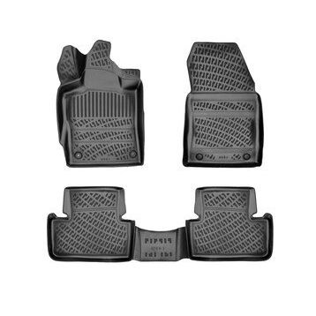 Rizline DS 4 2021 Sonrası 3D Havuzlu Paspas