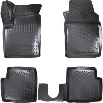 Rizline Fiat 500 Siyah 2007 Sonrası 3D Paspas