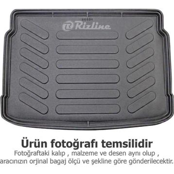 Rizline Fiat Bravo 2008 Sonrası Araca Özel Tasarım 3D Bagaj Havuzu