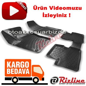 Rizline Fiat Egea 2015+ 3D Havuzlu Paspas