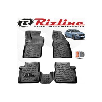 Rizline Fiat Egea 2015+ 3D Havuzlu Paspas