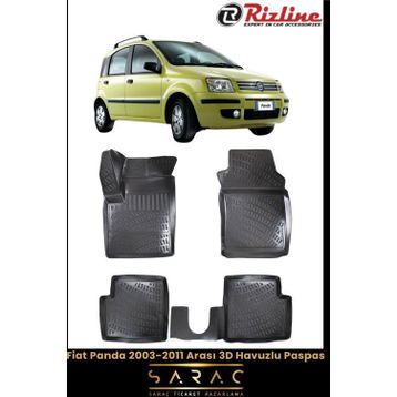 Rizline Fiat Panda 2003 Model 3D Havuzlu Paspas