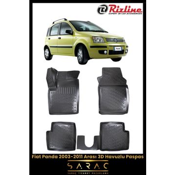 Rizline Fiat Panda 2003 Model 3D Havuzlu Paspas