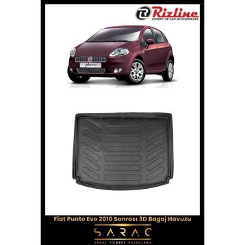Rizline Fiat Punto 2019 Model 3D Bagaj Havuzu