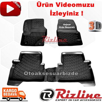 Rizline Ford C-max Siyah 2011-2015 3d Bagaj Havuzu