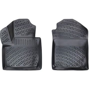 Rizline Ford Connect 2002 2013 Panelvan 2 Parça Siyah 3D Havuzlu Paspas