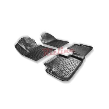 Rizline Ford Connect 2002 2013 Siyah 3D Havuzlu Paspas