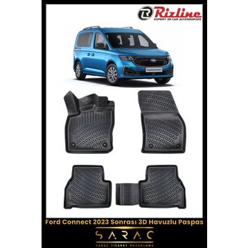 Rizline Ford Connect 2024 Model 3D Havuzlu Paspas