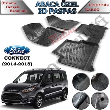 Rizline Ford Connect 3D Havuzlu Paspas