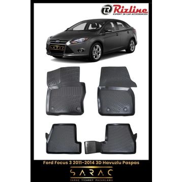 Rizline Ford Focus 2013 3D Havuzlu Paspas