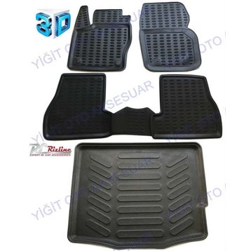 Rizline Ford Focus 3 HB 2011-2014 3D Paspas Bagaj Havuzu