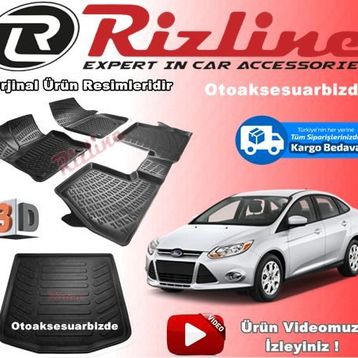 Rizline Ford Focus 3 Sedan 3D Bagaj Havuzu