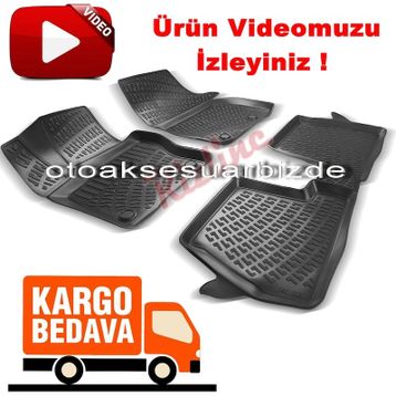 Rizline Ford Focus 4 2015-2018 3D Havuzlu Paspas