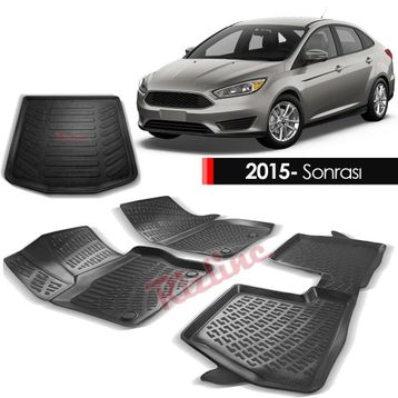 Rizline Ford Focus 4 2015+ 3D Havuzlu Paspas