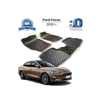 Rizline Ford Focus 5 Sedan 2018 Sonrası 3D Havuzlu Paspas