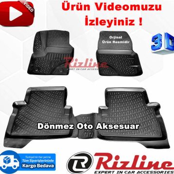 Rizline Ford Kuga 2012 3d Havuzlu Paspas