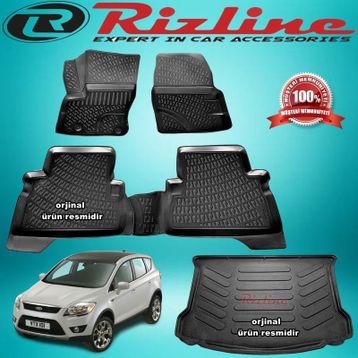 Rizline Ford Kuga 2012 3d Havuzlu Paspas