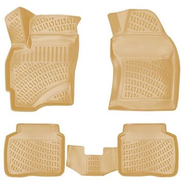 Rizline Ford Mondeo 2001-2007 Uyumlu 3D Havuzlu Bej Paspas