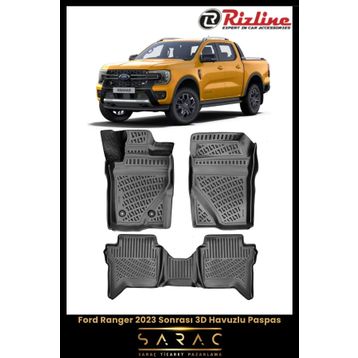 Rizline Ford Ranger 2024 Model 3D Havuzlu Paspas