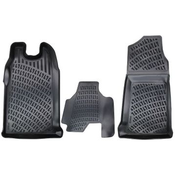 Rizline Ford Transit 2000-2014 Siyah 3D Havuzlu Paspas