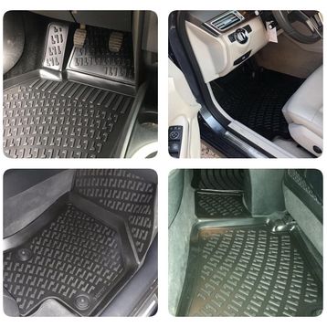 Rizline Ford Transit 2013-Sonrası 3D Siyah Havuzlu Paspas