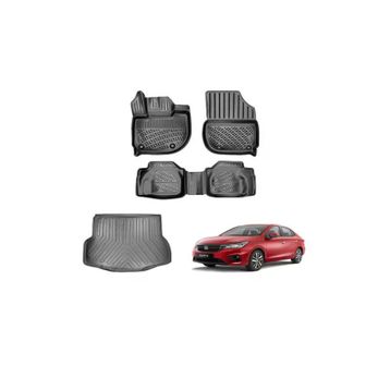 Rizline Honda City 2021 ve Sonrası 3D Bagaj Havuzu Paspas Takımı
