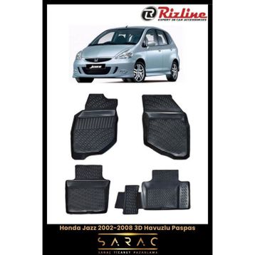Rizline Honda Jazz 2005 Model 3D Havuzlu Paspas