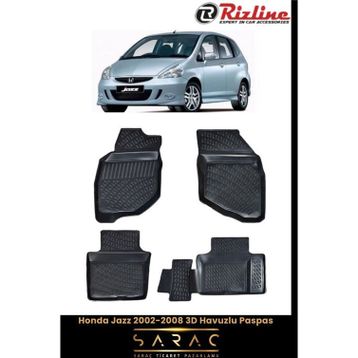 Rizline Honda Jazz 2008 Model 3D Havuzlu Paspas