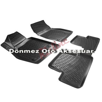 Rizline Honda Jazz 2015-2019 3D Havuzlu Paspas