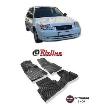 Rizline Hyundai Accent Admire 3D Havuzlu Paspas