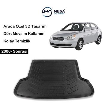 Rizline Hyundai Accent Era 2006+ Bagaj Havuzu Paspası