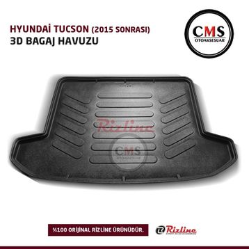 Rizline Hyundai Tucson 2015 Sonrası 3D Bagaj Havuzu