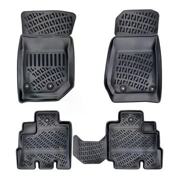 Rizline Jeep Wrangler 3D 2006-2017 Havuzlu Paspas