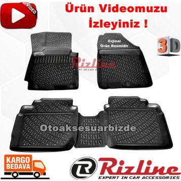 Rizline Kia Cerato 2016+ 3D Havuzlu Paspas