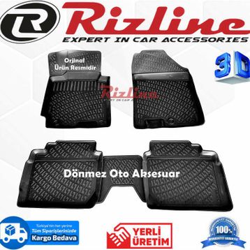 Rizline Kia Cerato 3D Havuzlu Paspas