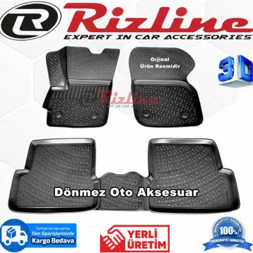 Rizline Mazda 3 2009-2013 3D Havuzlu Paspas