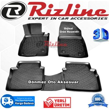 Rizline Mazda 3 3D Havuzlu Paspas