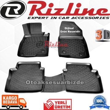 Rizline Mazda 3 3D Havuzlu Paspas