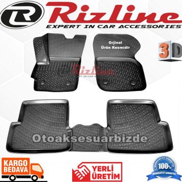 Rizline Mazda 3 3D Havuzlu Paspas