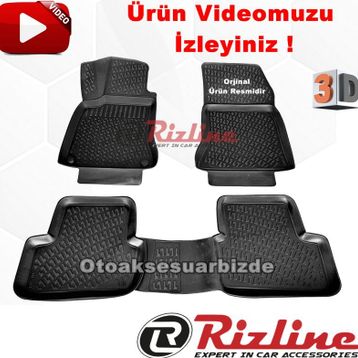 Rizline Mercedes Gla 2014 3d Havuzlu Paspas